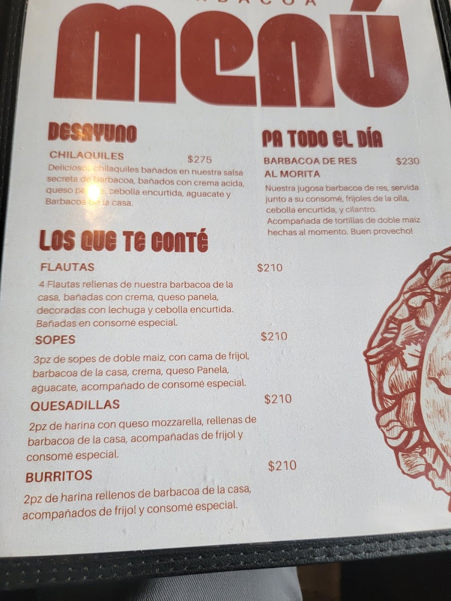 La Cabaña Del Encino Menu - Image 1